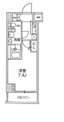 ジェノヴィア阪東橋スカイガーデンの物件間取画像